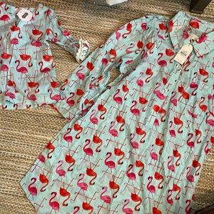 Mommy & Me mudpie swimsuit coverups